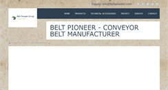 Desktop Screenshot of beltpioneer.com