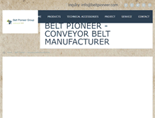 Tablet Screenshot of beltpioneer.com